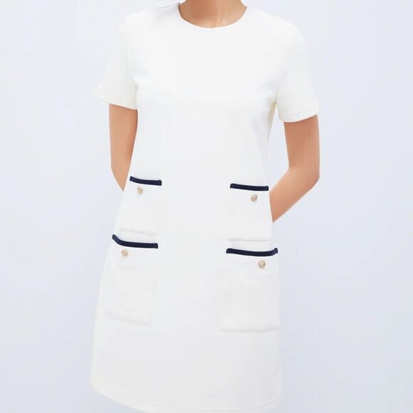 Tuckernuck Dresses & Skirts - Tuckernuck Pearl White Short Sleeve Francoise Dress